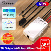 SONOFF TH Origin Wifi Switch Smart Home Controller อุณหภูมิความชื้น Monitor Switch 20A Max SONOFF TH1016รุ่นอัพเกรด