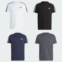 Adidas เสื้อยืด Essentials Single Jersey 3-Stripes Tee ( 4สี )