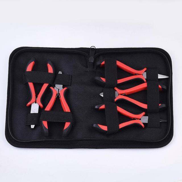 1set-jewelry-making-tool-wire-cutter-round-nose-pliers-side-cutting-pliers-scissor-vernier-tape-measure-beading-tweezers-awls