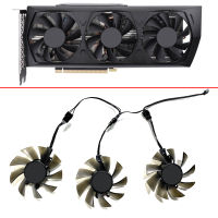 ใหม่3ชิ้น75มิลลิเมตร4PIN DC 12โวลต์ GA92S2H พัดลมระบายความร้อน GeForce RTX 3060 GPU แฟนๆสำหรับ ZOTAC GeForce RTX 3060-12GD6สายฟ้า Ge por