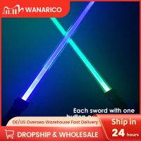 【CW】 WANARICO 2Pcs Flashing Lightsaber Sound And Boy Battery Not Included