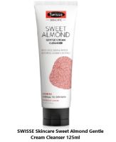 #EXP.04/24#SWISSE  Sweet Almond Gentle Cream Cleanser 125ml ครีมล้างหน้าเนื้อครีม สูตรอ่อนโยน ลดการระคายเคือง125ml