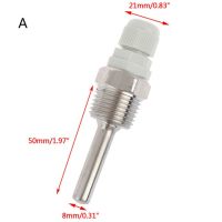 【⊕Good quality⊕】 Vt Brother Shop 50-200สเตนเลสสตีล Thermowell 1/2 "เซ็นเซอร์อุณหภูมิเธรด Npt