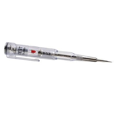 Lightweight Electricity Measurement Pen 70 250v Responsive Electrical Tester Pen w/ Indicator Light Self Check Function