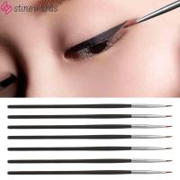 STINEWARDS Fine Makeup Brushes Mink Hair Eyebrow Cream Brush Black Eyeliner Brush Eyeliner Pen