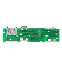 ♘◑✁ ❤❤ โมดูลบอร์ดที่ชาร์จพาวเวอร์แบงก์ USB 5V 2A PCB สำหรับ 18650