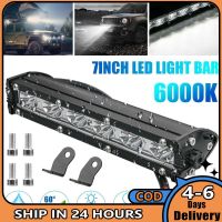 【 AM?โคมไฟไฟบาร์ Led สปอตไลท์7 "18W 3600lm ไฟตัดหมอกขับขี่6000K 4wd รถบรรทุกรถยนต์