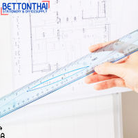 Deli H11 Ruler ไม้บรรทัดแฟนซี ยาว 30 เซนติเมตร (แพ็ค 1 ชิ้น) ไม้บรรทัด ไม้บรรทัดแฟนซี เครื่องเขียน อุปกรณ์การเรียน