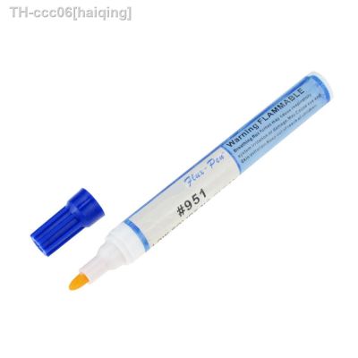 ❍♤☍ 1PCS 951 Soldering Flux Pen Low-solids Cleaning-free Welding Pen For DIY Solar Cell PCB 10ml Capacity No-clean Rosin