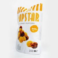 ?Import Items? Popstar Snack Banoffee 80 G. ป๊อปคอร์นเมเจอร์ ป๊อปสตาร์ สแนค บานอฟฟี่ 80 กรัม popcorn เมเจอร์ major cineplex popcorn