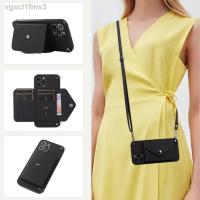 ◊▫◈Flip Leather Cover for iPhone XR 7 8Plus XS Max 11 13 12 14 Pro Max 14Pro 12Pro Wallet Phone Case Credit Card Holder