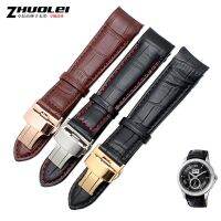 Curved End Mens Watchband Straps For BL9002-37 05A BT0001-12E 01A Brand Watch Genuine Leather With Butterfly Buckle 20 21 22Mm