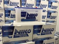 แบตเพิ่งเข้า NIKO  (N100) (100 แอมป์) (หม้อเปล่า) BATTERRY N100 (12v 100 Ah) ยังไม่เติมน้ำกรด ขนาดยาว41ก18ส25cm.สำหรับรถหัวลากหรืองานโซล่าเซลล์