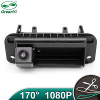 GreenYi HD AHD 1080จุดยานพาหนะสำรองข้อมูลย้อนกลับลำต้นจับกล้องสำหรับ Benz C คลาส C180 C200 C260 MB W204 W205 W212