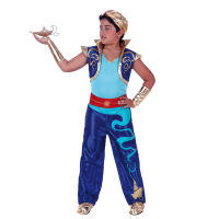 วันฮาโลวีน cosplay เครื่องแต่งกายของกษัตริย์อาหรับ Aladdin โคมไฟวิเศษเจ้าชายเครื่องแต่งกายของพรรคเวที