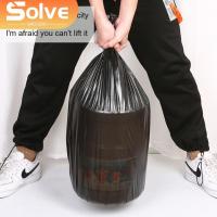 Thickened Rubbish Bag Black Portable Plastic Bags Trash Can Bin Trash Bags Kitchen Tools And Gadgets Continuous Roll Garbage Bag