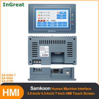 ❁ Samkoon HMI Touch Screen 3.5Inch EA-035A-T 4.3Inch 7Inch with USB port EA-043A EA-070B Human Machine Interface RS232/422/485