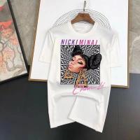 Rap queen Nicki Minaj Vintage peripheral Hip Hop T-Shirt Graphics Tee Shirt for Mens Sense of design Cotton Short Sleeve XS-4XL-5XL-6XL