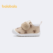 balabala Baby walking shoes boys girls baby shoes soft bottom spring and