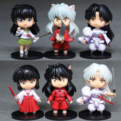 Spot parcel postQ Version of Inuyasha Doll Clay Figure Toy Sesshoumaru Decoration Ge Wei Maile Hand-Made Model Prize Claw Now