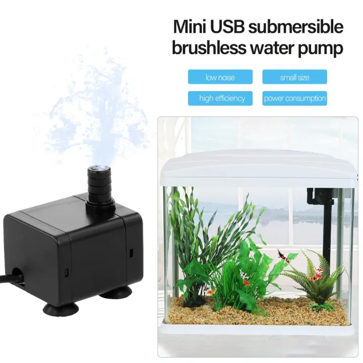 5V Ultra-quiet Mini Brushless USB Water 