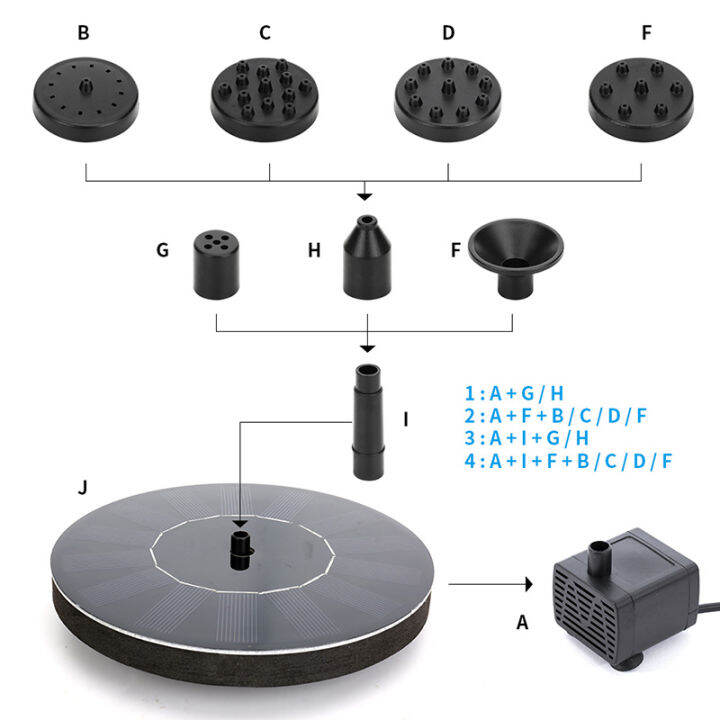 2w-solar-water-fountains-pump-interiors-with-4-spouts-water-spray-up-to-60cm-home-garden-pools-pond-lawn