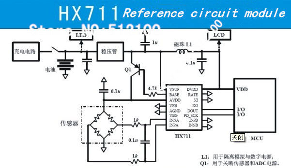 20ชิ้น-hx711โมดูลเซ็นเซอร์ชั่งน้ำหนักโฆษณาโมดูล-diy