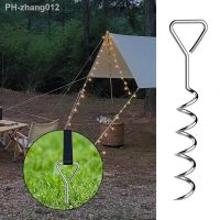 Fashion Durable Tent Ground Anchor Widely Application Heavy-Duty Tie Down Spiral Ground Anchor Stake Labor-saving