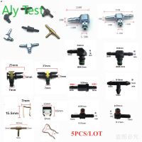 Diesel Injector Tube Pipe Oil Return Joint Two Ways Three Single Check Valve Parts Piezo Circlip for Bosch Denso Cat Cummin