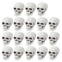 【HOT】✖ 18pcs Heads Scary Prank Props Terrifying Plastic Ornament Haunted