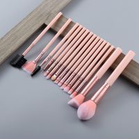 【cw】 Komsetyki 5/15pcs Set di pennelli per trucco fondotinta polvere fard ombretto ciglia sopracciglio pettine strumento il delle donne quot;as Maquillaje ！