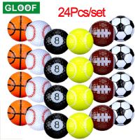 【YF】☋  24Pcs Assorted Balls Bulk Soft for Driving RangeFunny Training Golfer KidsMenWomen