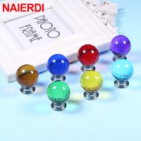 ✁☌✔ NAIERDI 30mm Crystal Ball Furniture Knob Kitchen Cupboard Door Pulls Drawer Knobs Cabinet Handles Wardrobe Door Handles Hardware