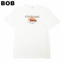 BoB-HOMEBOY เสื้อยืดผู้ชายลาย CROISSANT "เสื้อที่ทุกคนต้องซื้อ ซื้อให้แฟน ซื้อให้เพื่อน ซื้อใส่เอง ซื้อไปเถอะ"unisex SMLXL2XL3XL polo