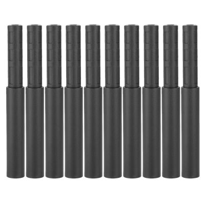 10pcs Golf Club Extension Rods Kit Carbon Fiber Butt Extender Stick for Graphite/Iron Shaft Putter Golf Accessories Black
