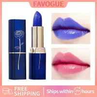Favogue Color Changing Lipstick Waterproof Moisturizing Long-lasting Not Fade Not Easy to Stick to the Cup Lip Makeup