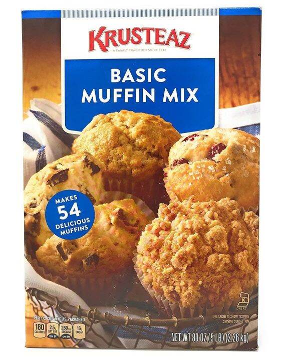Krusteaz Basic Muffin Mix 2.26kg Lazada PH