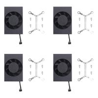 4X Aluminum Heatsink with Fan for Nx Module Embedded Adjustable Speed Fan Heatsink