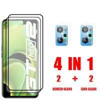 （SPOT EXPRESS）4in 1สำหรับ RealmeNEO 2 Tempred GlassClear Full Coverage SafetyScreen Protector Film บน RealMeNEO2 Readmi