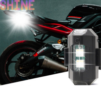 Shine ไฟท้ายรถจักรยานยนต์ขนาดเล็กไฟ Drone Strobe Light เลเซอร์หมอกโคมไฟ Moto LIGHT