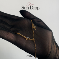 สร้อยคอไทเทเนี่ยม SunDrop Necklace - mihn.