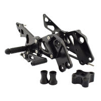 waase For KTM RC125 RC200 RC390 RC 125 200 390 2014 2015 2016 2017 2018 2019 Motorcycle Adjustable Rcing Rider Rearset Shift Rear sets Foot Rest Pegs