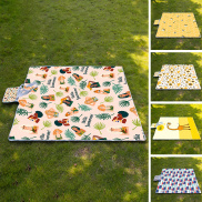 Picnic Mat Sandproof Large Space Foldable Printed Multifunctional