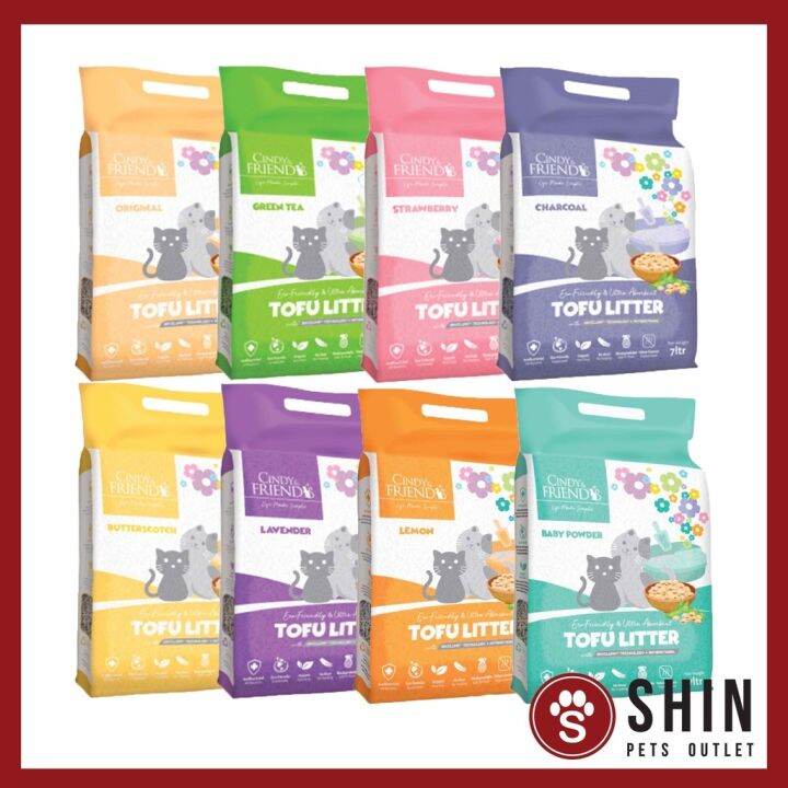 Cindy Friends Tofu Litter Cat 7L Lazada