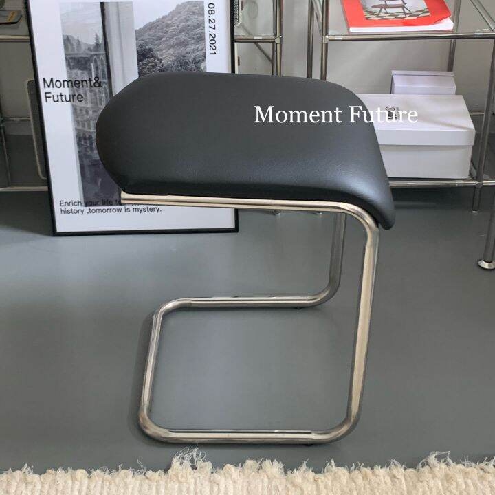 Moment Future black senior armchair dining chair stool coffee bookstore