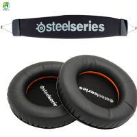 V2หัวหน้าวงแผ่นหรือแผ่นรองหูสำหรับ SteelSeries ไซบีเรีย V3 V2 V1 200ปริซึมหูฟังเล่นเกมหูฟังเสียงเบาะปิดหูกันหนาว