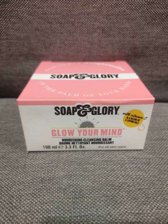 [Exp 06/23] SOAP & GLORY GLOW YOUR MIND NOURISHING CLEANSING BALM โซพ