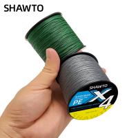 hot！【DT】 Shawto Multifilament Fishing 4 Strands 300M 500M 1000M Carp Goods 8-80LB PE Braided Sea Accessories 4X