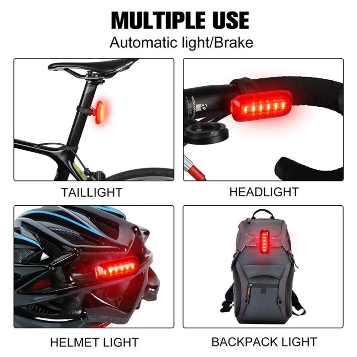 west-biking-smart-bicycle-tail-light-high-visibility-brake-sensing-rechargable-rear-light-waterproof-auto-bike-usb-flash-light