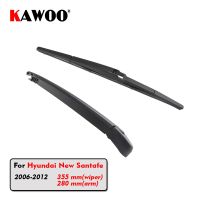 KAWOO Car Rear Wiper Blades Back Window Wipers Arm For Hyundai New Santafe Hatchback (2006 2012) 355mm Auto Windscreen Blade